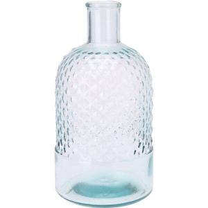 Ваза для цветов Home&Styling Collection aus recyceltem Glas, Flasche цвет durchscheinend