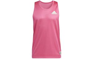 Баскетбольная майка Unisex Полунеоновый розовый Adidas