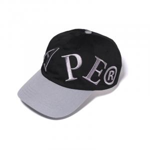 A BATHING APE Бейсболка Bape с панелью, Black BKX