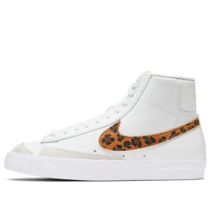 Кроссовки blazer mid '77 'leopard' Nike, белый