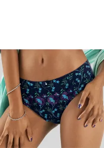 Трусики Nuance с цветочной вышивкой, бирюзовый