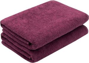 Полотенце для душа Zollner 00000320 2 шт, 70x1x140 см, бордовый