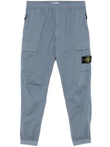 Stone Island брюки с нашивкой Compass, синий