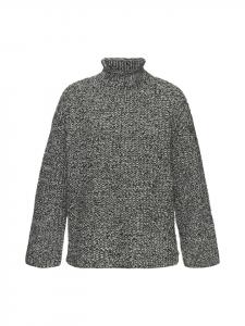 Buffalo Черно-белый свитер со стоячим воротником