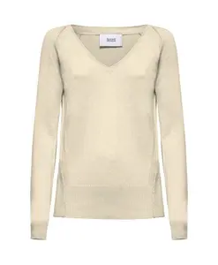 Вязаный свитер Diegorosa с V-образным вырезом Silvian Heach, бежевый