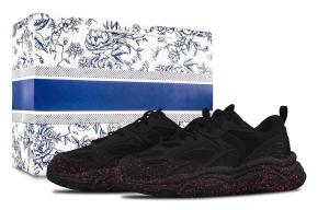 FILA Марс 2 амортизирующие, износостойкие низкие кроссовки женские black red