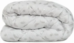 Одеяло 140х200 Всесезонное антиаллергенное с серебристыми перьями ПРЕМИУМ Pościelownia