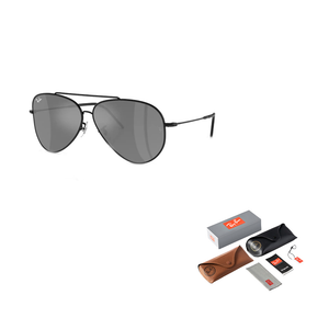 Ray Ban X Lenny Kravitz Aviator Reverse RayBan, черный