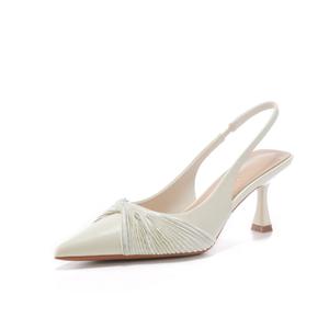 Женские туфли на тонком каблуке и высоком каблуке TATAYA, Ecru
