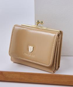 Мини-кошелек с застежкой PJA-W1162 с изображением маленькой кошачьей мордочки