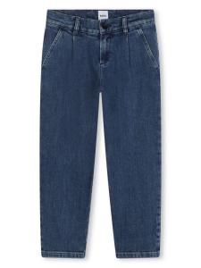 BOSS Kidswear прямые джинсы средней посадки, синий