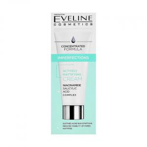 Несовершенства активно матирующий крем для лица Eveline, 50 мл
