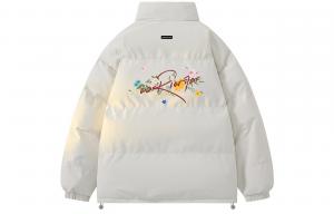 Пуховик Huichao Riding The Wind Collection для мужчин и женщин WARRIOR, экрю