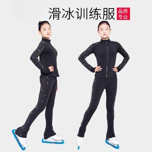 HEAD Тренировочное платье для фигурного катания для девочек, всесезонный тонкий флис с узором из страз, размер XS