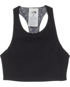 Топ The North Face Kids Never Stop Reversible Tanklette, цвет TNF Black/Smoked Pearl TNF Shadow Toss Print