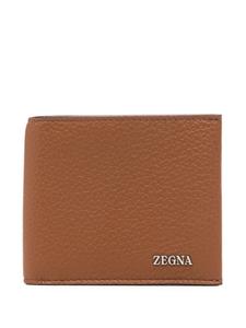 Кошелек с логотипом Zegna, коричневый