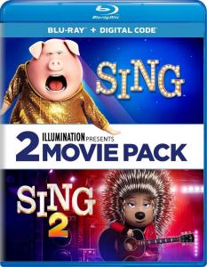 Диск Blu-ray Sing: 2 Film Collection