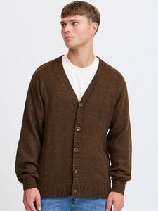 Кардиган sdhamed Solid, коричневый