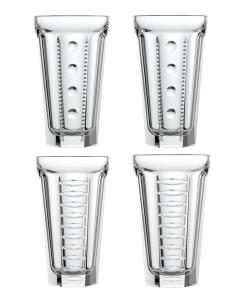 Набор из 4 бутылок коктейля La Rochere Saga King Double Old Fashioned объемом 12 унций La Rochère, Clear