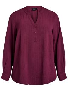 Блуза Flash by Zizzi Fang, Wine Red