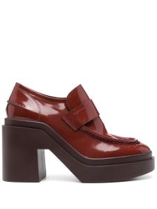 100-миллиметровые мокасины Netta Clergerie, коричневый