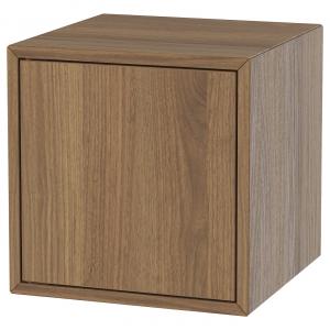 Шкаф с дверью IKEA, 35x35x35 см, цвет brown/walnut effect