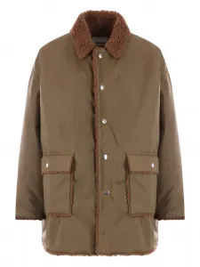 Куртка с фактурной отделкой Mythinks, коричневый