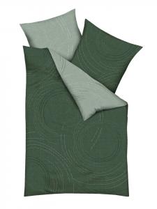 Jack Комплект постельного белья из фланели Jaro, 2 предмета, цвет нефритово-зеленый