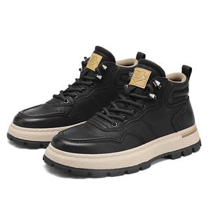 YEARCON Кроссовки для скейтбординга мужские, высокие, черные