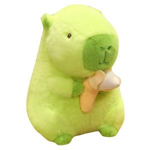 MLING Очаровательная эмалевая зеленая капибара плюшевая кукла высота 23см/33см/50см