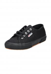 Текстильные кроссовки SUPERGA, цвет Schwarz/schwarz