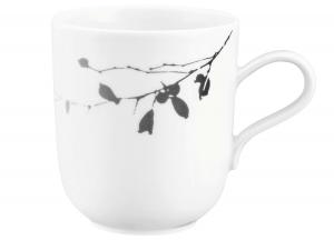 Кофейная кружка Seltmann Weiden, 0,4 л, черно-белый