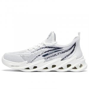 WARRIOR Низкие повседневные туфли мужские, белые, синие