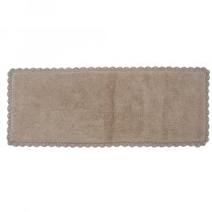 Двусторонний коврик для ванной Chesapeake, связанный крючком — 22 x 60 дюймов, цвет Linen