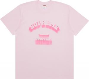 Футболка Supreme Shadow 'Light Pink', розовый