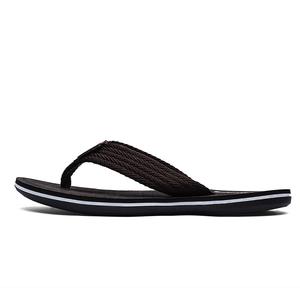 PAIBLOKS Мужские антискользящие быстросохнущие шлепанцы с защитой от запаха коричневые, цвет Brown