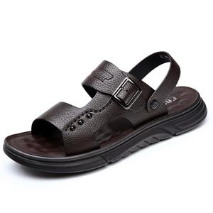 Пляжные сандалии мужские красный Zuwudong