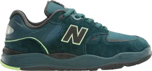 Кроссовки Tiago Lemos x Numeric 1010 'Deep Teal Lime Green', бирюзовый