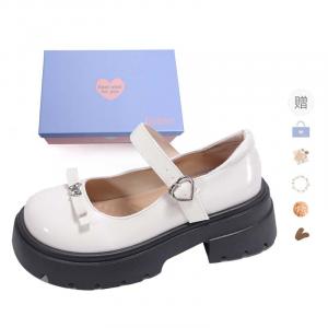 Туфли Мэри Джейн на массивном каблуке для женщин Xingdiman, Black