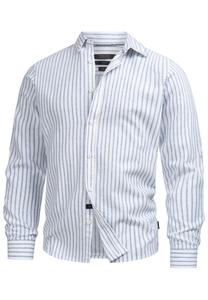 Рубашка на пуговицах классического кроя INDICODE JEANS Brayden, синий