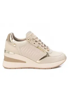 Женские повседневные кеды на платформе от XTI, коричневый/бежевый