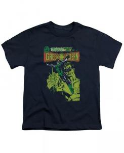 Футболка с коротким рукавом Vintage Cover для мальчиков Green Lantern, синий