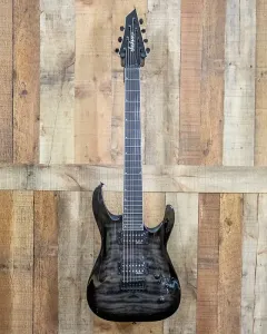 Jackson JS Series Dinky Arch Top JS22Q-7 DKA HT Trans Black Burst