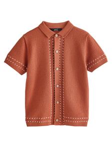 Рубашка Next, коричневый