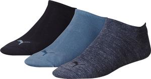 Носки Puma Socks Unisex Sneaker 3 шт, цвет marine/blau