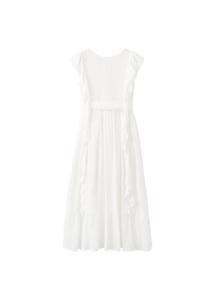 MANGO KIDS Платье 'Casilda' в белом цвете