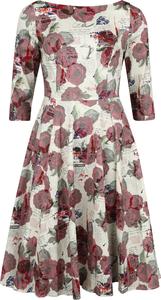 Платье средней длины H&R London Tilly Tea Party Swing Dress, разноцветный