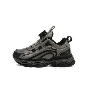 Беговые кроссовки Running Collection Cushioning Breathable Low top Gunmetal для детей Jeep, gunmetal leather