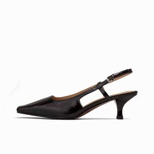 Сандалии с одним ремешком женские SHOEMAKER QUEEN, Black