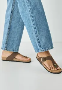 Сандалии с т-образным ремешком Tamaris, Mocca Nubuc